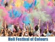 Am 15. Juni 2013 kam das Holi Festival Of Colours nach München auf die Galopprennbahn Riem. Infos & Video  (©Foto: Martin Schmitz)